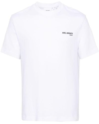 Axel Arigato T-Shirt mit Logo-Print - Weiß