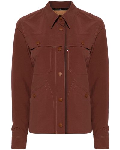 3 MONCLER GRENOBLE Pochet Shirt Jacket - Brown