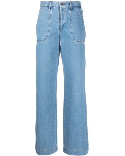 A.P.C. Straight-leg Denim Jeans - Blue