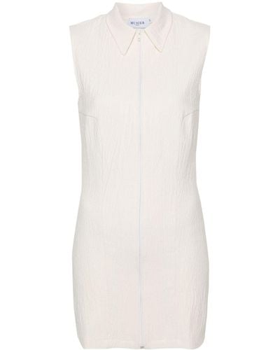 Musier Paris Alexandra Mini Dress - White