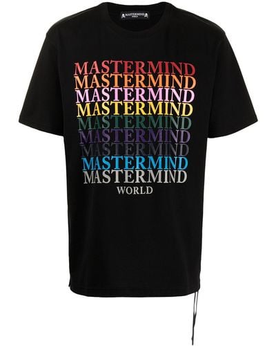 MASTERMIND WORLD Camiseta con estampado del logo - Negro