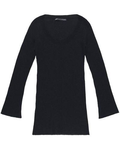 Zeynep Arcay Balerine Mohair-wool Blend Dress - Black