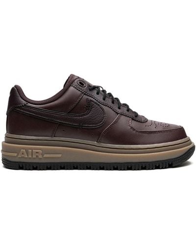 Nike Air Force 1 Low Luxe "brown Basalt" Sneakers