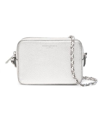 Aspinal of London Milly Leather Crossbody Bag - White