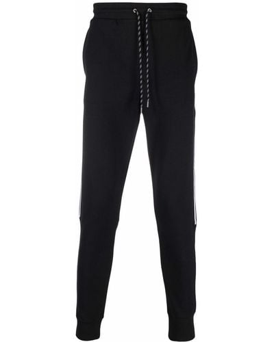 Michael Kors Pantalones de chándal con logo lateral - Negro