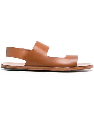 Marsèll Double-leather Strap Sandals - Brown