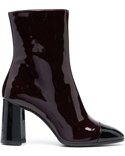 CAREL PARIS Donna Leather Boots - Black