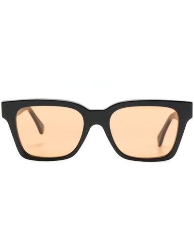Retrosuperfuture America Refined Square-frame Sunglasses - Natural