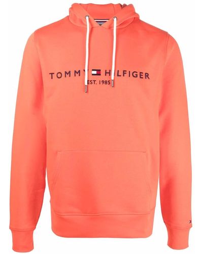 Tommy Hilfiger ドローストリング パーカー - ピンク