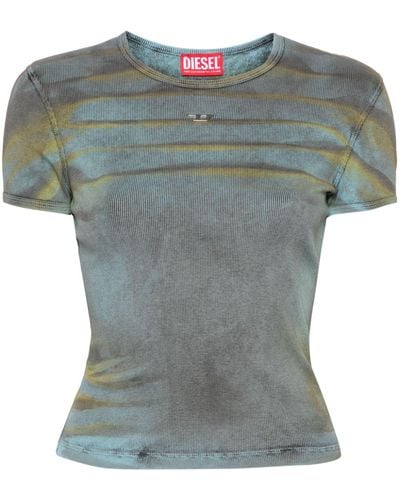 DIESEL T-ele-whisk T-shirt - Gray