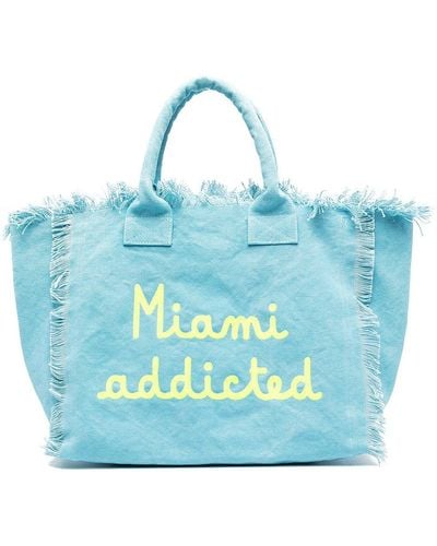 Mc2 Saint Barth Miami Addicted Strandtasche - Blau