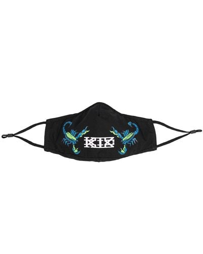KTZ Scorpion-print Face Mask - Black