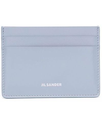 Jil Sander カードケース - ブルー