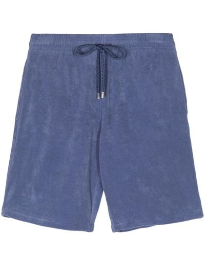 Vilebrequin Towelling Cotton-blend Shorts - Blue