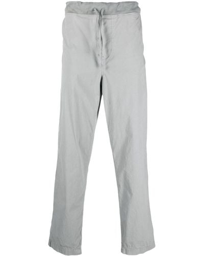 Polo Ralph Lauren Pantalon en coton à coupe droite - Gris