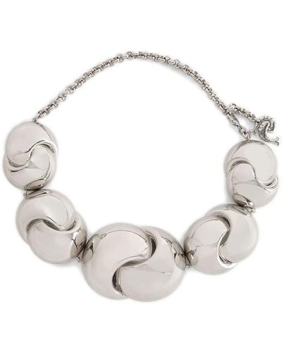 Emilio Pucci Sphered Oversized Choker - Natural