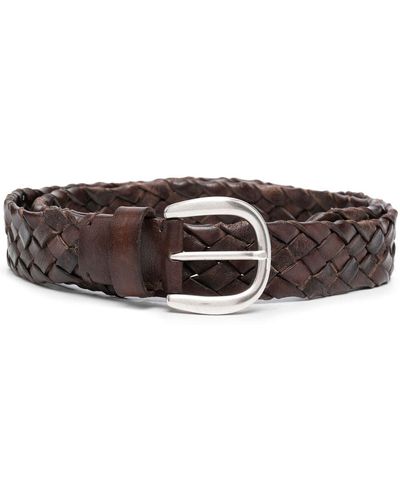 P.A.R.O.S.H. Bufy Leather Belt - Brown
