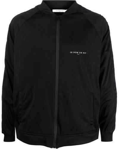 ih nom uh nit Rear Graphic-print Zip-up Jacket - Black