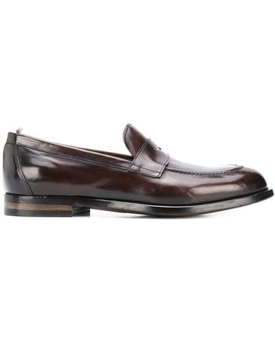 Officine Creative Ivy Penny Loafers - Bruin