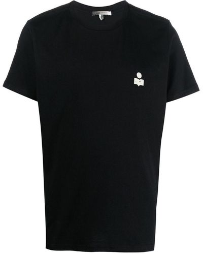 Isabel Marant Logo-print Short-sleeve T-shirt - Black