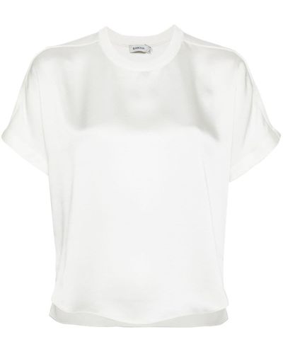 Jonathan Simkhai T-shirt con maniche corte Addy - Bianco