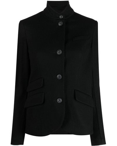 Rag & Bone Wool High-neck Jacket - Black