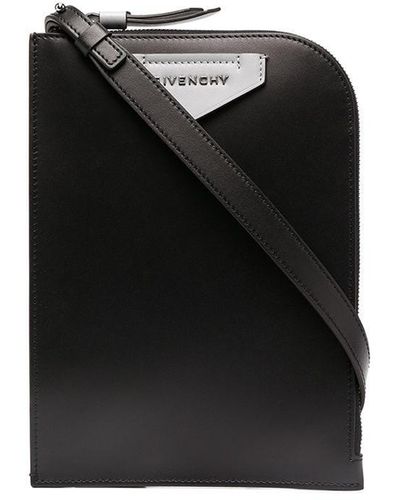 Givenchy Messengertas Met Logopatch - Zwart