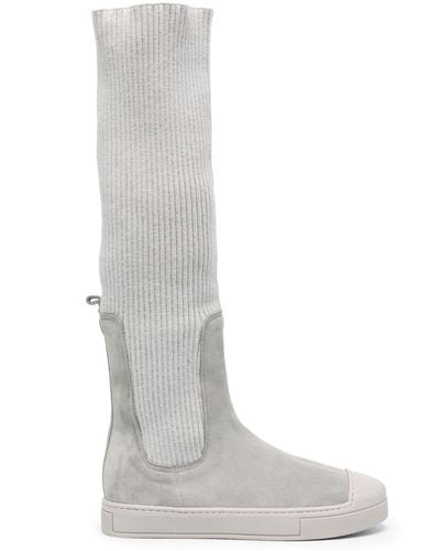 Fabiana Filippi Long-length Boots - White