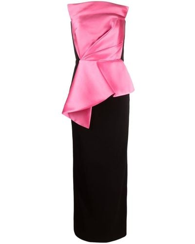 Solace London Maxi-jurk Met Vlakken - Roze