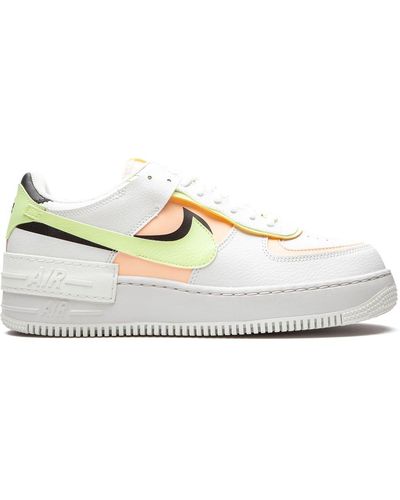 Nike Air Force 1 Shadow "white/barely Volt/crimson Tint" Sneakers