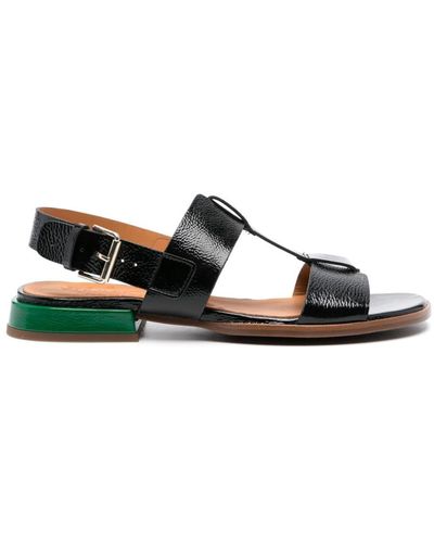 Chie Mihara Wayway 25mm Buckle-fastening Leather Sandals - Black