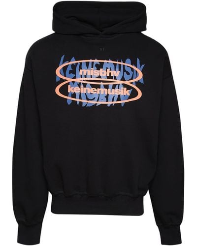 MISBHV X Keinemusik hoodie à logo imprimé - Noir