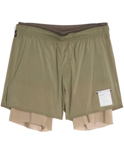 Satisfy Techsilk Tm 8" Shorts - Green