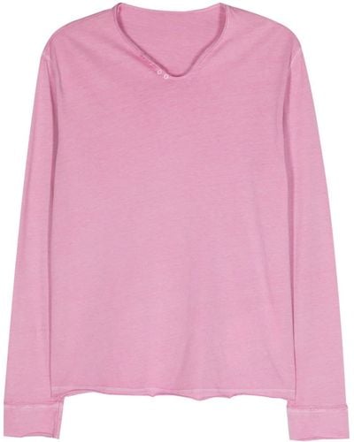 Zadig & Voltaire Monastir Cotton T-shirt - Pink