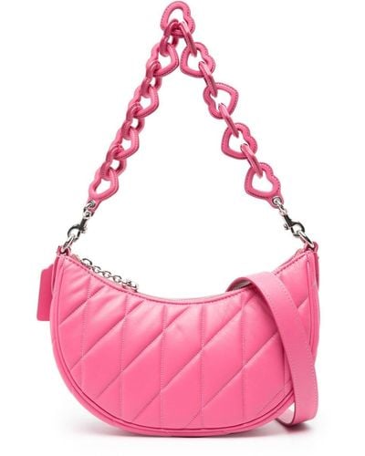 COACH Mira Quilted-leather Shoulder Bag - Pink