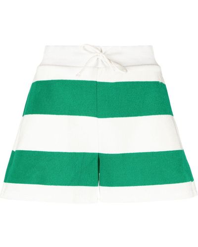 Polo Ralph Lauren Striped Drawstring Shorts - Green