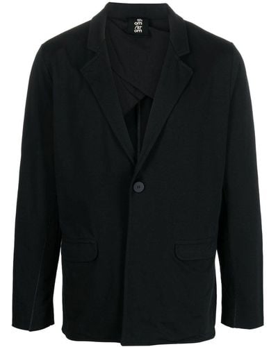 Thom Krom Blazer à coutures contrastantes - Noir