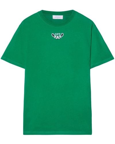 Off-White c/o Virgil Abloh Bandana Arrow Tシャツ - グリーン