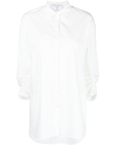 Societe Anonyme Button-front Long-sleeved Shirt - White