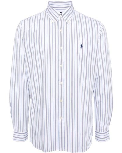 Polo Ralph Lauren Striped long-sleeve shirt - Weiß