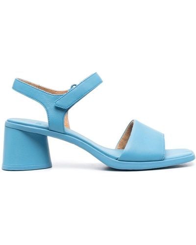 Camper Kiara Leather Sandals - Blue