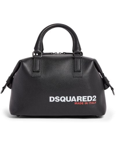 DSquared² Saco marinero con logo estampado - Negro