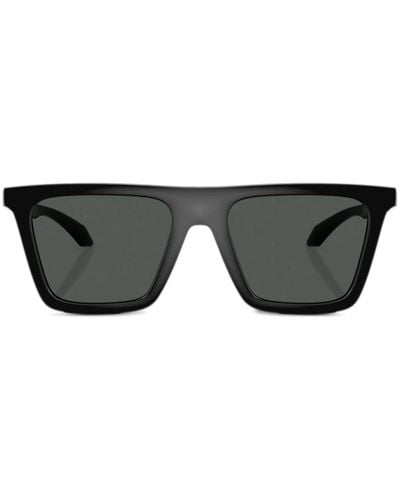 Versace Greca Square-frame Sunglasses - Black
