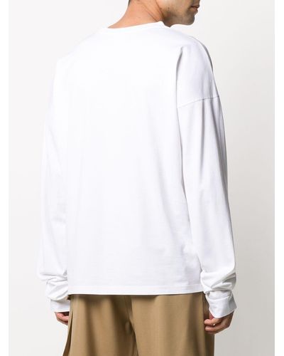 Marni ロゴ ロングtシャツ - ホワイト