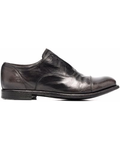 Officine Creative Laceless Derby Shoes - Black