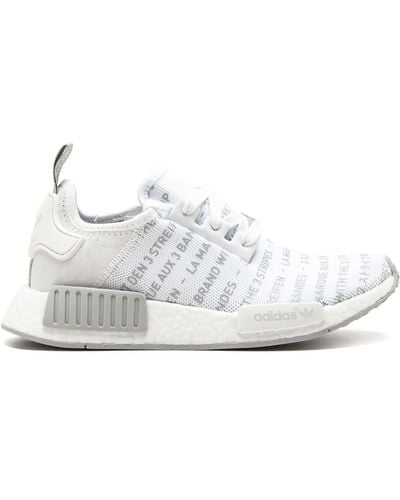 adidas Nmd_r1 "3 Stripes" Sneakers - White