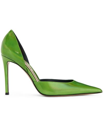 Alexandre Vauthier Zapatos con tacón de 105mm - Verde