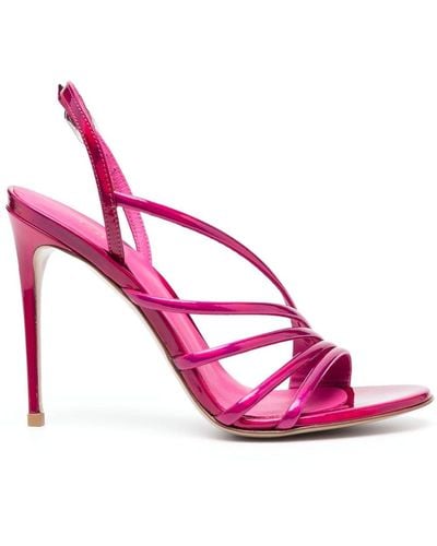 Le Silla Scarlet 110mm Strappy Sandals - Pink