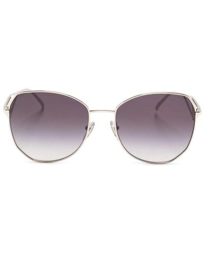 Prada Gradient Oversized-frame Sunglasses - Purple