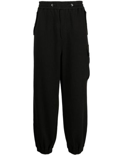 ZZERO BY SONGZIO Panther Multiple-pocket Strack Trousers - Black